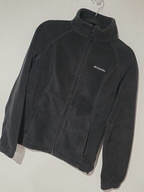 Columbia Black Full-Zip Fleece Jacket